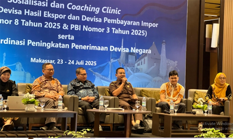 Kolaborasi Kejaksaan dan Bank Indonesia Sosialisasi PP Nomor 8 Tahun 2025 Untuk Peningkatan Cadangan Devisa Negara