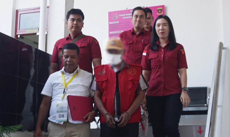 Kejari Belawan Kembali Tahan 1 Tersangka Dugaan Korupsi Dana BOS SMA N 19 Medan