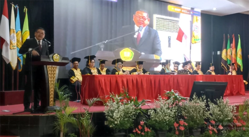 USM Indonesia Lepas 457 Wisudawan, Rektor Berpesan Agar Lulusan Tetap Memiliki Karakter Yang Baik 