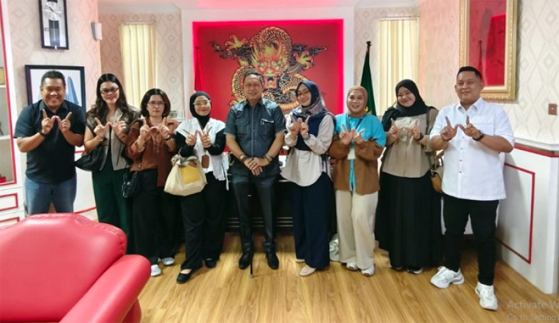 Ketua DPRD Terima Pengurus PounDfriends, Dukung Pengenalan Olahraga PoundFit di Kota Medan