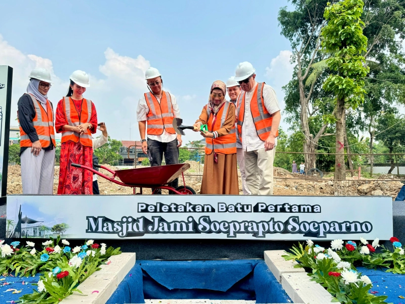 Groundbreaking Masjid Jami Soeprapto Soeparno, Hadirkan Pusat Spiritual Modern di Jakarta Timur